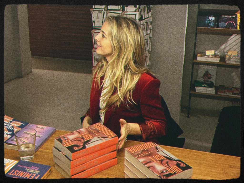 THE WEEK MY BOOK CAME OUT IN GERMANY.